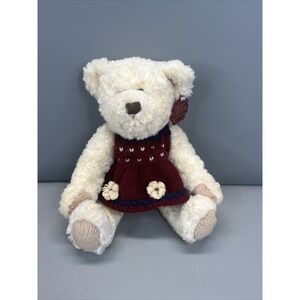 Dan Dee 100th Anniversary Limited Edition Teddy Bear Poseable Knitted Sweater